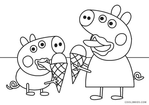 Free Printable Peppa Pig Coloring Pages for Kids