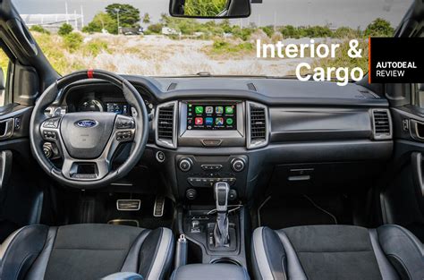 2019 Ford Ranger Raptor Interior & Cargo Space Review | Autodeal ...