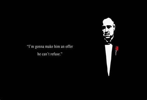 Buy CraftMania Godfather Inspirational Quotes Posters for Rooms, Living ...