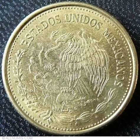 Coin of 100 Pesos 1991 from Mexico - ID 32196