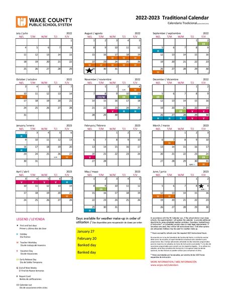 Wake County School Calendar 2023 23 – Get Calendar 2023 Update