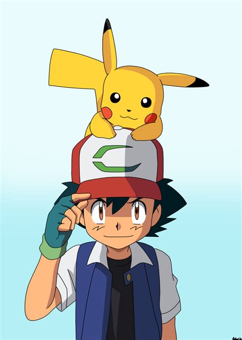 Pokemon Master, Ash Ketchum by Spartandragon12 on DeviantArt