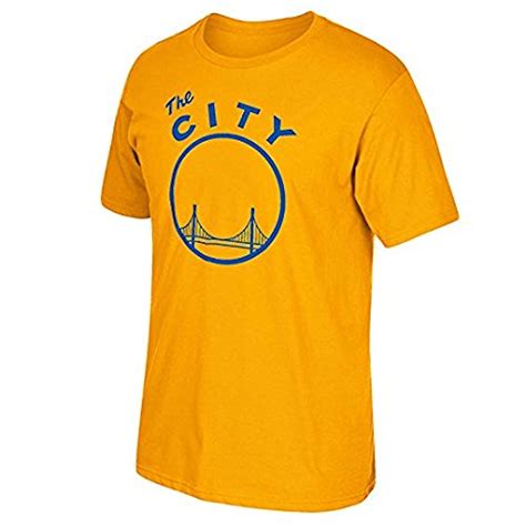 Golden State Warriors Vintage The City Logo Gold T Shirt | Stellanovelty