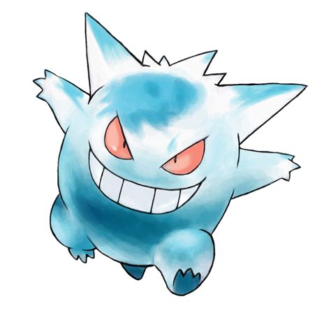 Shiny Gengar concept 1/2 by ProphetSkyFather on DeviantArt