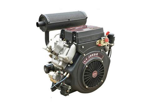 20HP Air Cooled Diesel Powered Engine V Twin , 4 Stroke Electric Start