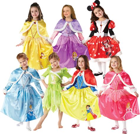 Disney Princess Girls Winter Wonderland Fancy Dress Kids Childrens ...