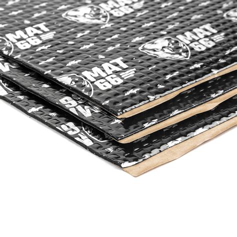 Buy MAT66 ProBlack 80 mil 36 sqft Car Sound Deadening Mat, Butyl ...