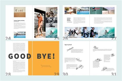 Minimalist Yearbook Design | Yearbook design, Yearbook design layout ...