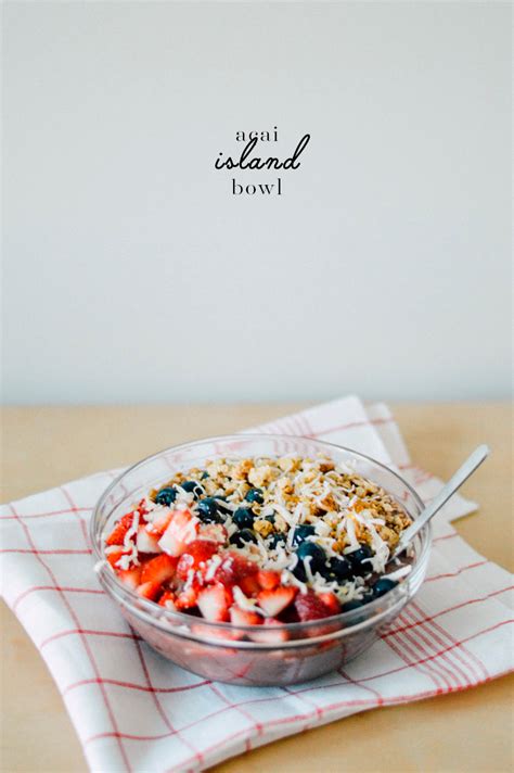 Easy Açai Island Bowl: Backyard Bowls Recipe | by gabriella