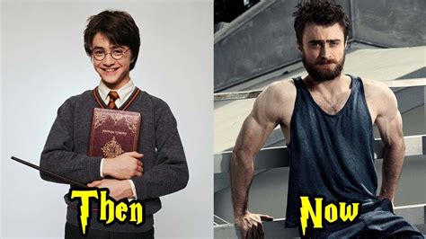 Harry Potter Cast Then And Now