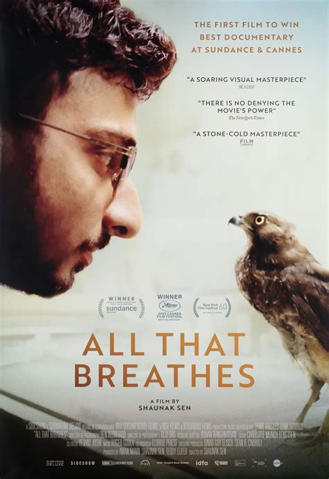 All That Breathes Original 2022 U.S. One Sheet Movie Poster ...