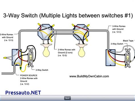 Three Way Switch Wiring Diagram 3 Switches