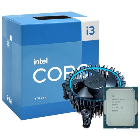 Processador Intel Core i3 13100 Socket LGA 1700 / 3.4GHz / 12MB no ...