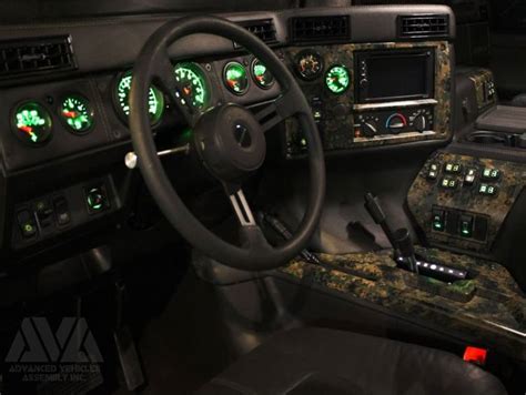 AVA Complete Humvee Interior Kit, 4 Door, Leather (Premium Grade)