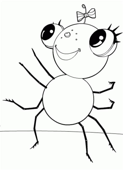 Incy Wincy Spider Coloring Pages Coloring Pages