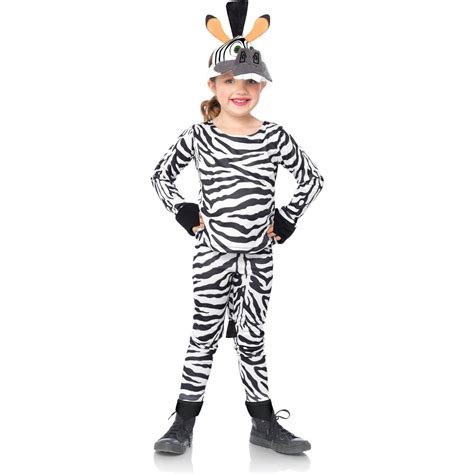 Leg Avenue Madagascar Marty The Zebra Child Halloween Costume - Walmart.com