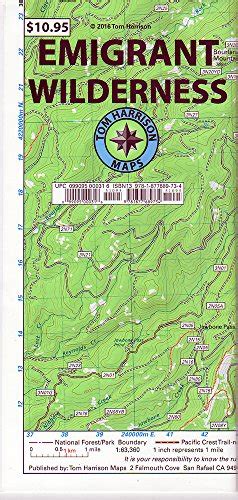 Buy Emigrant Wilderness Trail Map (Tom Harrison Maps) Online at ...