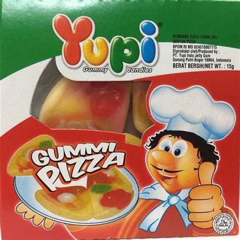 Yupi Gummy Pizza 15g from Buy Asian Food 4U