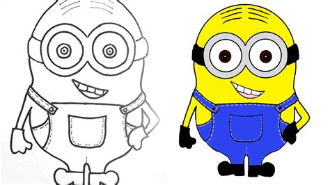 Minions Cartoon Drawing at GetDrawings | Free download