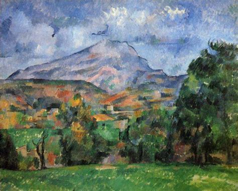 Mont Sainte Victoire - Paul Cézanne fineart24