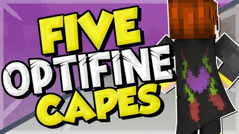 5 Optifine Cape Designs! (Cool Minecraft Capes) - YouTube