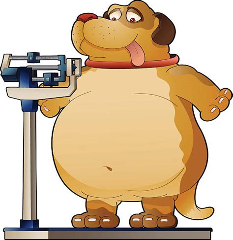 Cartoon Fat Dog