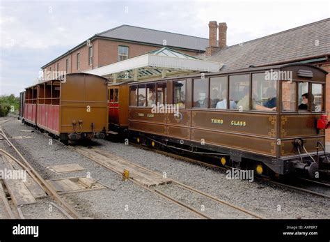 Steam Train Tywyn Wharf Station Tal y Llyn Railway North West Wales ...