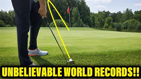 UNBELIEVABLE Golf World Records! - YouTube