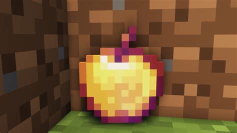 How rare is an enchanted golden apple in Minecraft?