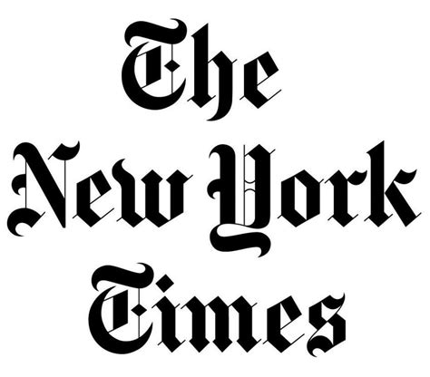 The New York Times Font is → Engravers' Old English BT