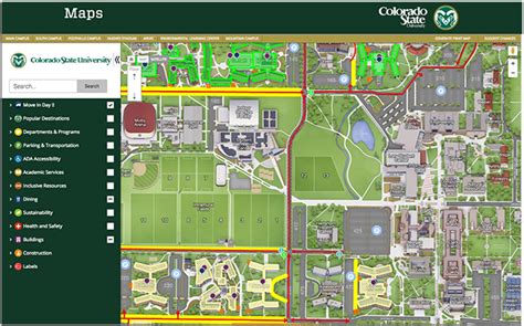 Colorado State University Campus Map – Get Map Update