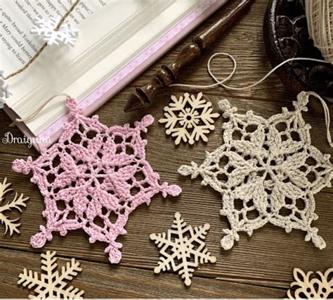 14 Crochet Snowflake Patterns You'll Love - Easy Crochet Patterns