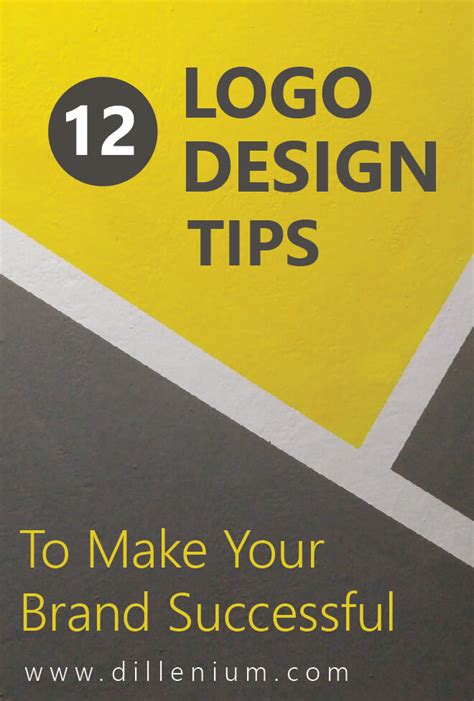 12 Logo Design Tips To Make Your Brand Successful in 2021 - Dillenium