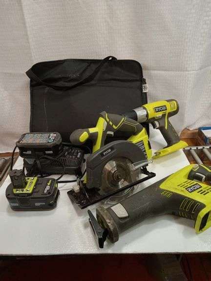 Ryobi Tool Set with Bag see description - Lil Dusty Online Auctions ...