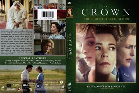 The Crown Season 4 R1 DVD Cover - DVDcover.Com