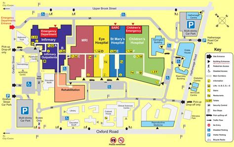 Hospital Manchester Royal Infirmary Map - Map Of Staten