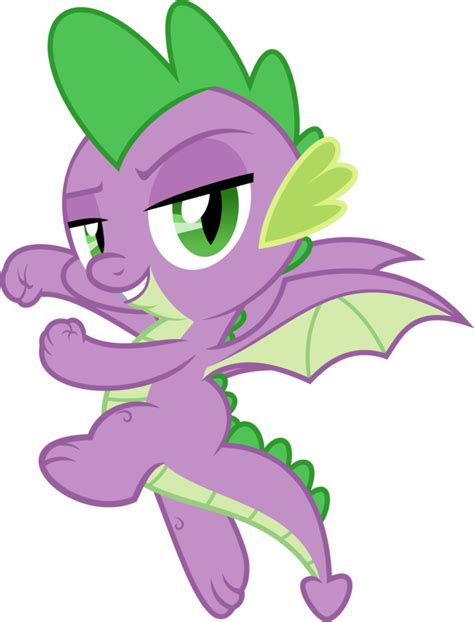 MLP Vector - Spike #4 by jhayarr23 | My little pony characters, My ...