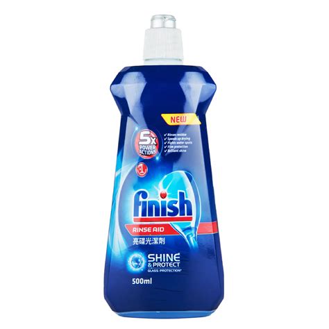 FINISH Rinse Aid Dishwasher Shine and Protect 500ML