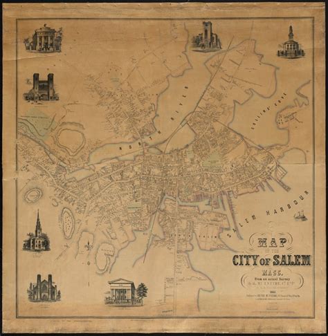 Map of the city of Salem, Mass - Norman B. Leventhal Map & Education Center