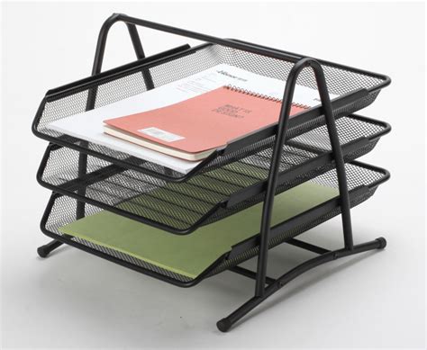 Office Desk Trays/ Metal Mesh Stationery File Tray/ Office Desk ...