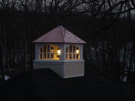 A lighted cupola for the roof. | House exterior, Roof design, Cupolas