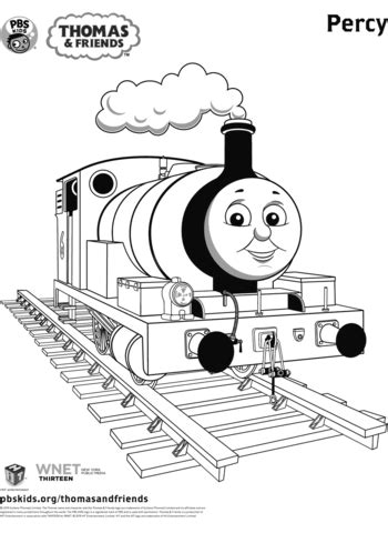 Percy from Thomas & Friends coloring page | Free Printable Coloring Pages