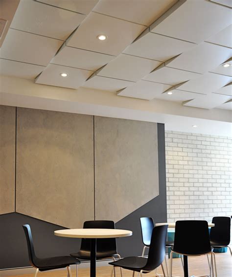 USG Geometrix Acoustical Ceiling | Office ceiling design, Ceiling ...