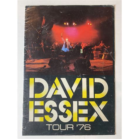 David Essex 1976 Tour UK Program – MusicGoldmine.com