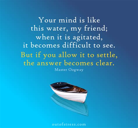 Your Mind Is Like Water, When Agitated, It Becomes Unclear – Bil Keane ...