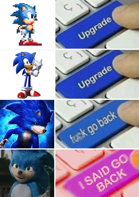 30 Hilarious Memes That Roasted The New Sonic Design So Bad, The ...