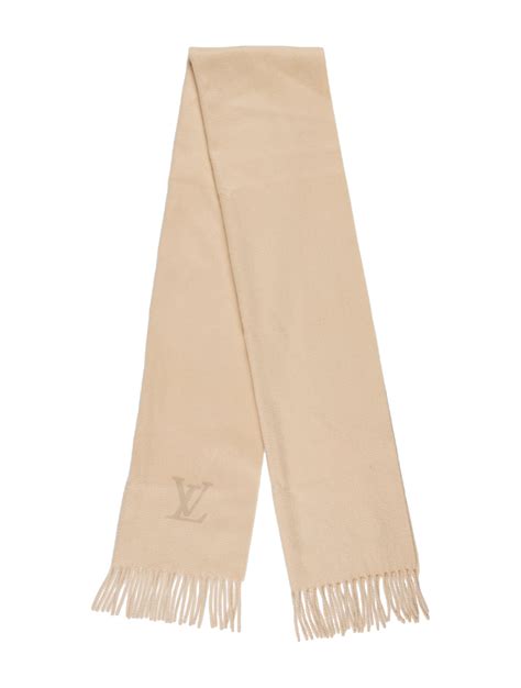 Louis Vuitton Cashmere Scarf - Neutrals Scarves and Shawls, Accessories ...