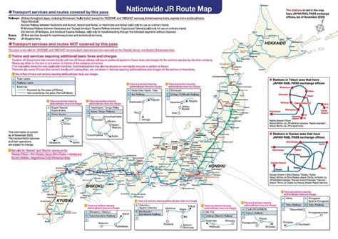 Map Of Japan Jr Rail - Dorrie Katharina