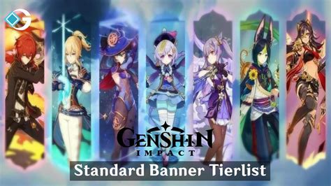 Genshin Impact: Standard Banner Characters Tier-List (2023)- Ranking ...