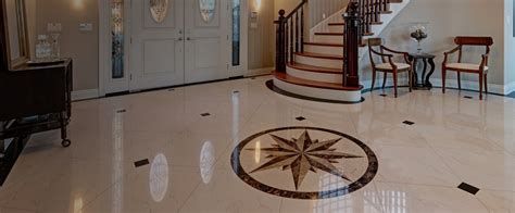 marble-floor-living-room | Excel Stone and Tile Care